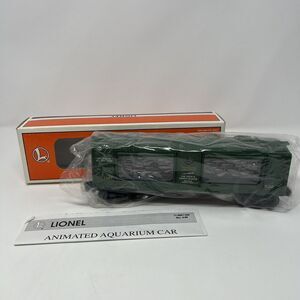 Lionel 3435 Gil Finn's Trout Ranch Animated Aquarium Boxcar‎ New In Box